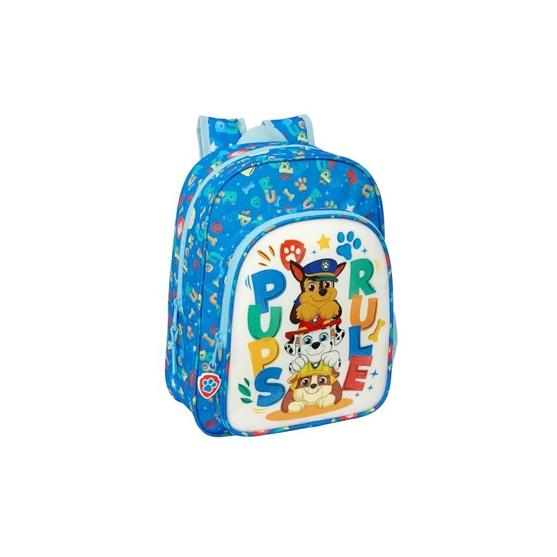 Safta Unisex Children's M185-612356185 Animated School Backpack, Blue, Estándar, blue