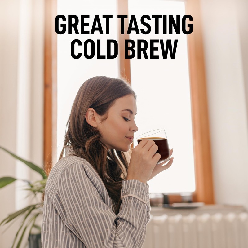 Zulay Premium Cold Brew Coffee Maker - 32oz Mason Jar