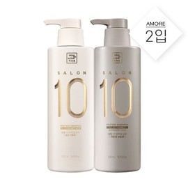 미쟝센 Mise-en-scène Salon Clinic 10 Shampoo Treatment 4 Types 2 Pack (Optional) Shampoo + Treatment (Damage) / 미쟝센 살롱 클리닉 10 샴푸트리트먼트 4종 2입 (옵션) 샴푸+트리트먼트(손상)