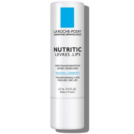 La Roche-Posay Nutritic Lip Balm for Very Dry Lips, Soothes and Repairs Chapped Lips with Shea Butter and Ceramides, 0.15 Fl Oz (Pack of 1)