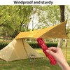 Skyzone 6 Pack Reflective Ropes - 4mm x 4M Camping
