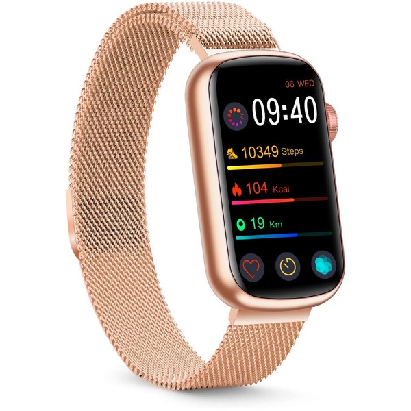 FITVII Slim Fitness Tracker with Blood Pressure, 24/7 Heart Rate