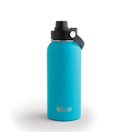 Cheeki - Adventure Insulated Stainless Steel Bottle - Aqua (1L)