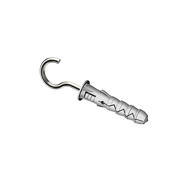 Keple C-shaped Hook Screws with Dowels 12/7.5X97, Eye Screws, Self