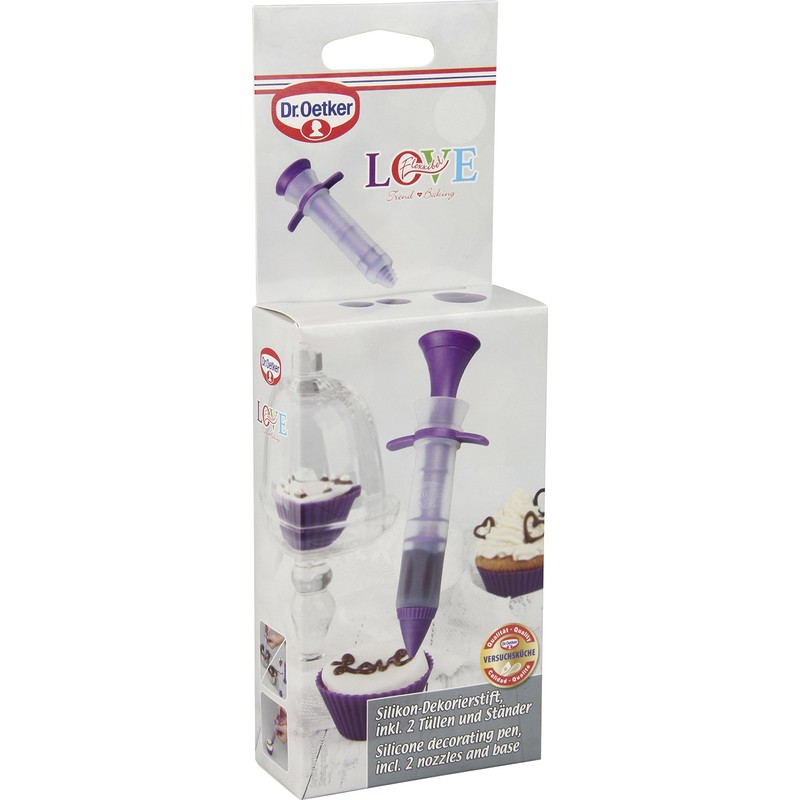 Dr. Oetker 1260 Decorative Pen, Purple, 40 x 8 x