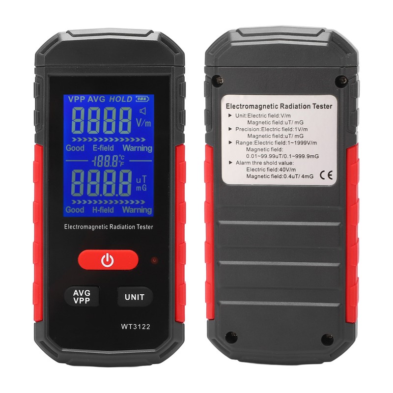 Radiation Detector Electric Field Magnetic Field Detection Data Lock Electromagnetic