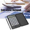 Calculator Notepad 2 in 1 6.5in Small Portable Noiseless Button