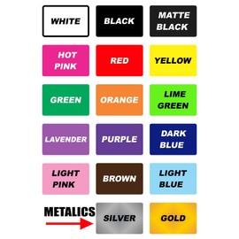 Mx & ATV Number Plate Decals | Set of 3 Decals With Your Custom Number & Color Choice | Sliced Font Style 9