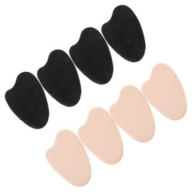 SAFIGLE 4 Pairs Metatarsal Pads Soft Anti-Slip Forefoot Cushions for High Heels Breathable Ball of Foot Support Insoles Comfortable Foot Protection for Women