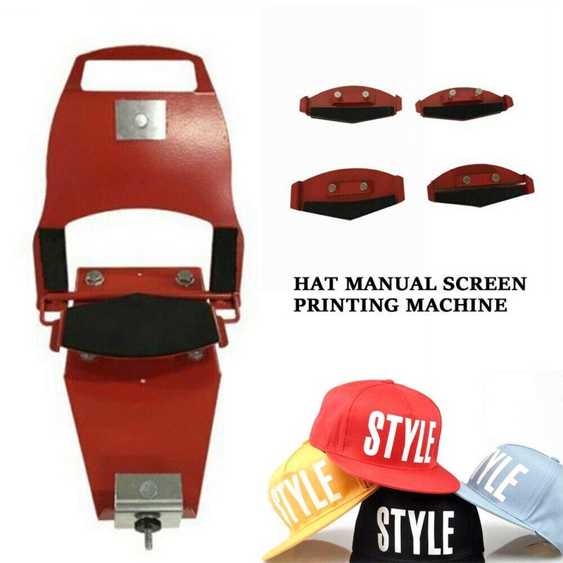 Screen Printer Machine, Silk Screen Press Machine DIY Hat Clamp
