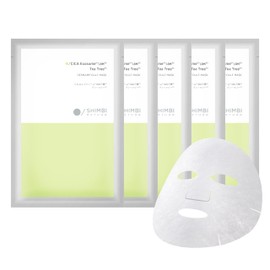 SHIMBI Derman Pull Mask, CICA Exosome x Tea Tree, 5 Pieces, Simbi Method, Rough Skin, Beautiful Skin, Rice Bran, Shimbi