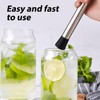 2pcs Cocktail Muddler, Stainless Steel Bar Muddler for Cocktails Drink