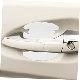 Gatuida 4pcs Car Door Handle Protector Cup Sticker Car Accessories Exterior Scratch Resistant