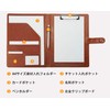 Clipboard Folder Leather Conference Pad Desk Pad Signature Folder A4
