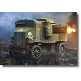 COPPER STATE MODELS - Armoured Model Garford-putilov Armoured Car csm35009| 1:35