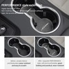 BETTERHUMZ Car Cup Holder Coasters Compatible with Ford Mustang 2024