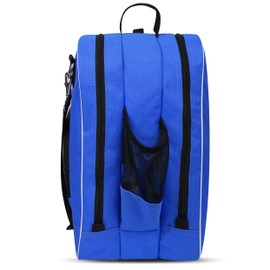 Exxact Sports Ice Skate Bag | Roller Skate Bag | Inline Skate Bag | Youth & Adult (Royal Blue)