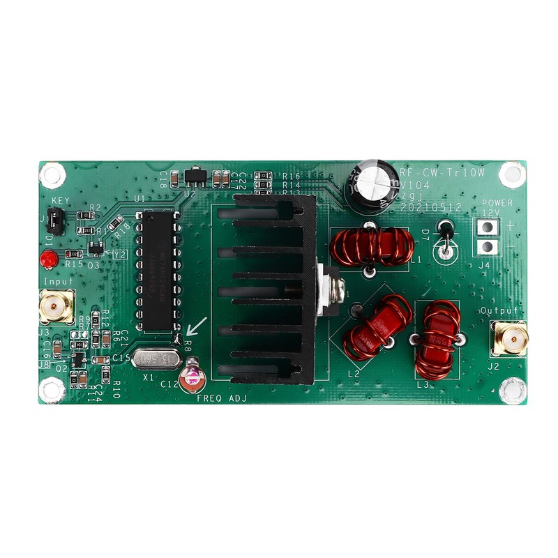 10W 13.56MHz QRP CW Radio Transmitter Module Wireless Power Amplifier