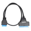 2.5in Adapter Cable 19Pin USB 3.0 to SATA 22Pin 50cm