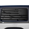 Bogar Tech Designs Precut Quarter Window American Flag Vinyl Decal