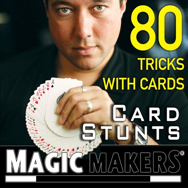Magic Makers Card Trick Stunts - Learn 80 Card Tricks and Moves - DVD + Digital Access for Download