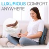 Brookstone - Luxurious Lumbar Support Pillow for Car or Office