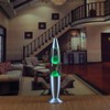 AC110V 25W LED Desk Lamp Jellyfish Atmosphere Light E14 Base