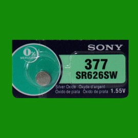 Sony 377 SR626SW Watch Battery - 1Pc