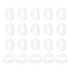PATIKIL Nylon Flat Washers, 20 Pieces 0.2" ID 0.39" OD