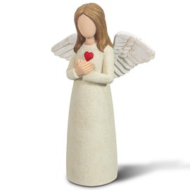 Symbullize Angel of Remembrance Figurine, Sympathy Gifts for Loss of Loved One, Memorial Statue Gifts for Bereavement, Guardian Angel Gifts for Women