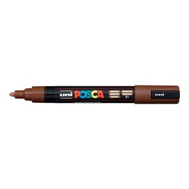 Posca Acrylic Paint Marker, PC-5M Medium tip, Brown (PX152751000)aa