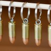 9 mm llavero bala de verdad - a mano en
