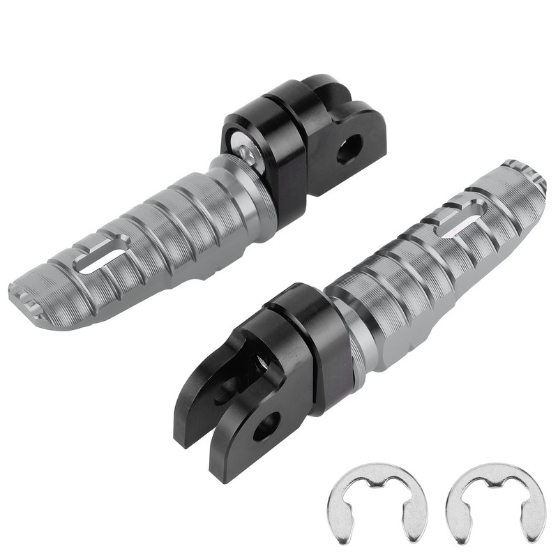 Motorcycle Front Footrests Front Left Right Pairs Fit for Yamaha