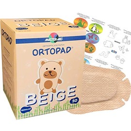 Ortopad® Bamboo Beige Eye Patches, 50/Box (Regular Size, 3+ yrs)
