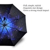 Itian Starry Double Layer Sky Folding Sun Umbrella UV Protection