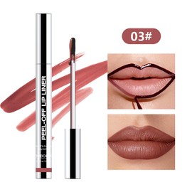 OLIBOLLA Lip Liner Removable Lip Liner Stains Long Lasting Eye Liner for Day Night - Long Lasting Color No Smudges No Lip Wrinkles Good Color Moisturizing Lip Care Lip Plump 8 Colors (03))