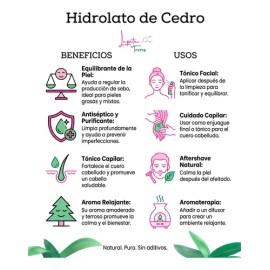 Hidrolato De Cedro