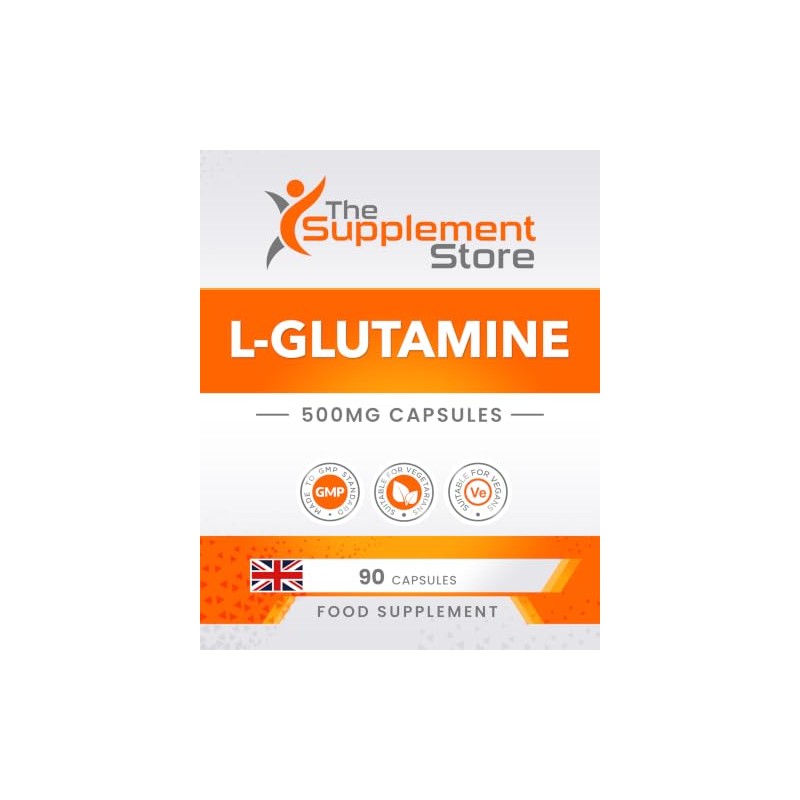 L-Glutamine 500mg Capsules (90 Capsules)