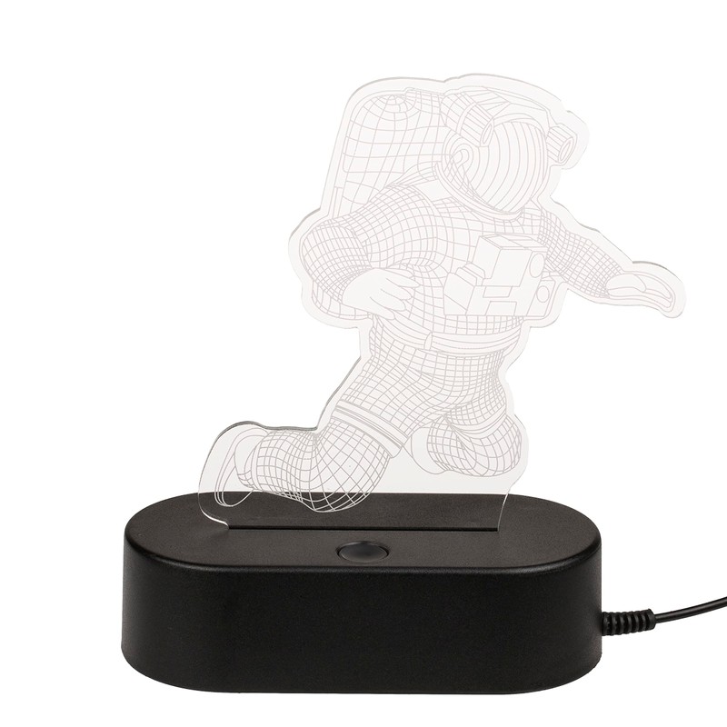 MIK funshopping 3D Light Night Light 3D Effect Lamp with