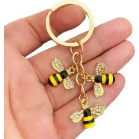 Llavero Amante De Las Abejas Abeja Panal Miel Insecto