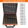 ENERTWIST Cobalt Drill Bit Set, 99Pcs HSS Twist Jobber Drill