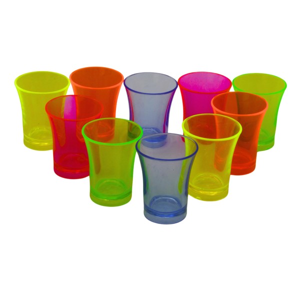 UV Floor - 10 Fluo-Shot - 2.5cl - Reusable Shooter