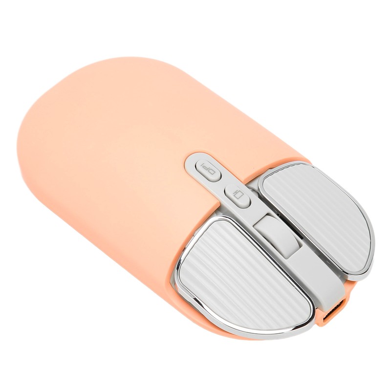 Wireless Mouse BT5.1 Or 2.4GHz Silent Click Adjustable DPI 500mAh