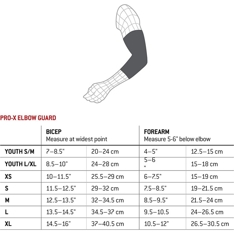 G-Form Pro-X Elbow - Black, Youth L/XL