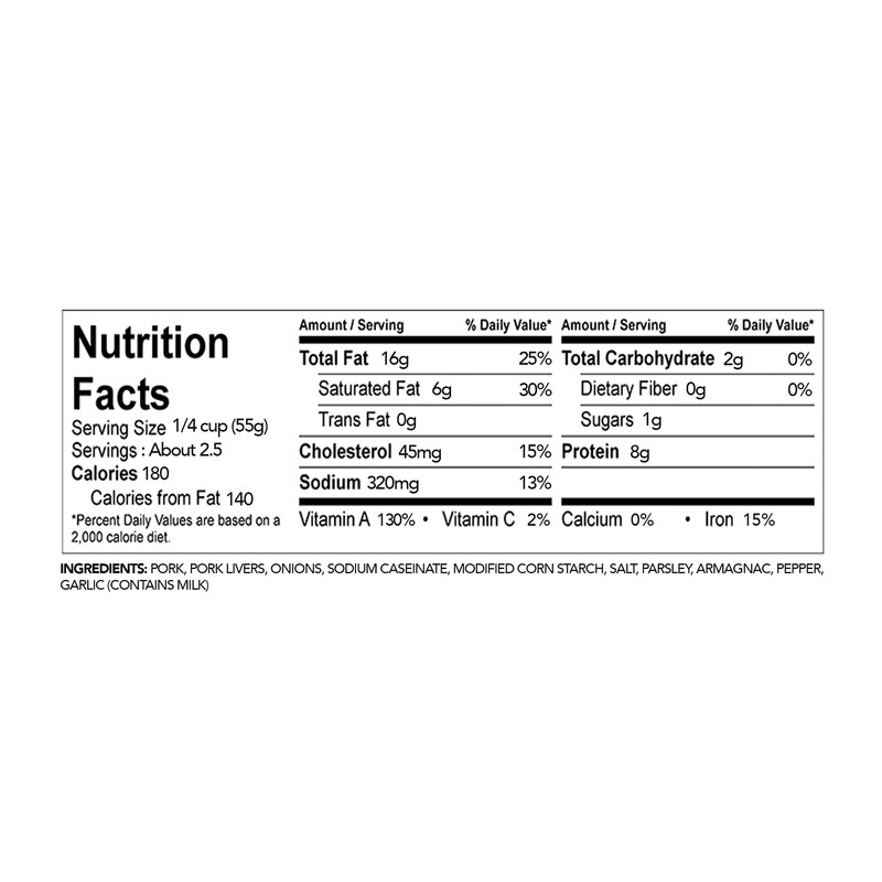 Henaff French Pork Pate de campagne, Country Pate - 130