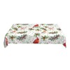 Worltoldb Christmas Tablecloths Polyester Table Cloth for Kitchen Dinning Table