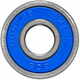 Bones Super Swiss 6 Skateboard Bearings 8 Pack