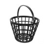 Golf Ball Basket Container Case Bucket with Handle,Holds 50 Balls,Black