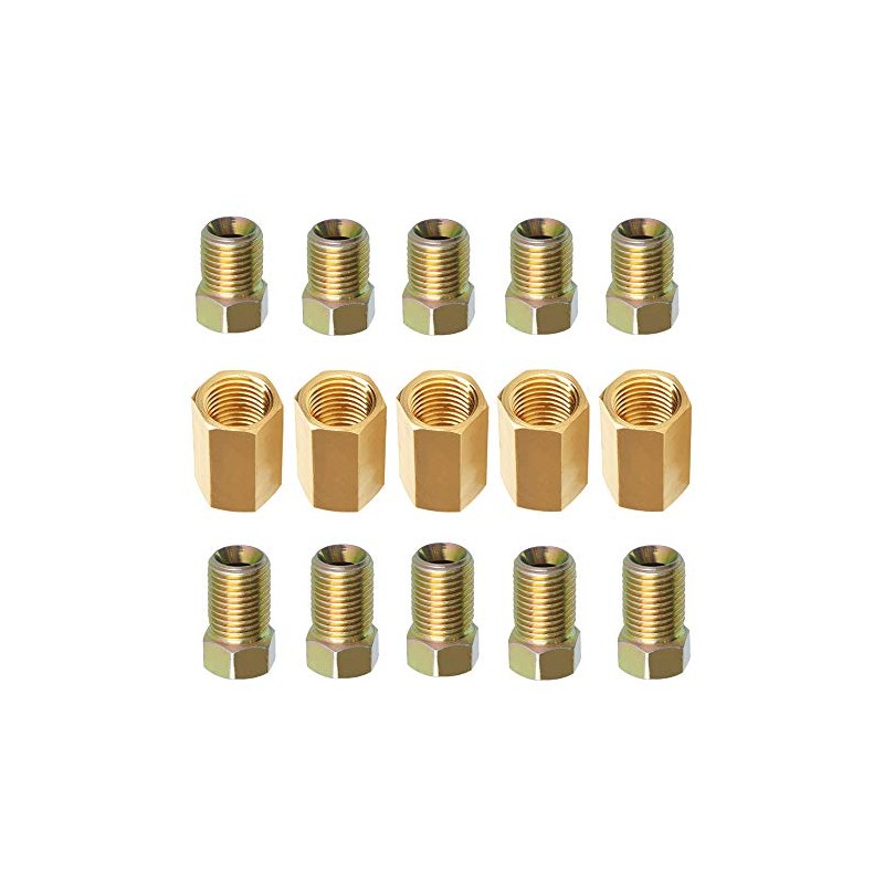 Nstarsmotor Brake Line Fittings Kit for 3/16" Tube, 15-Piece (5