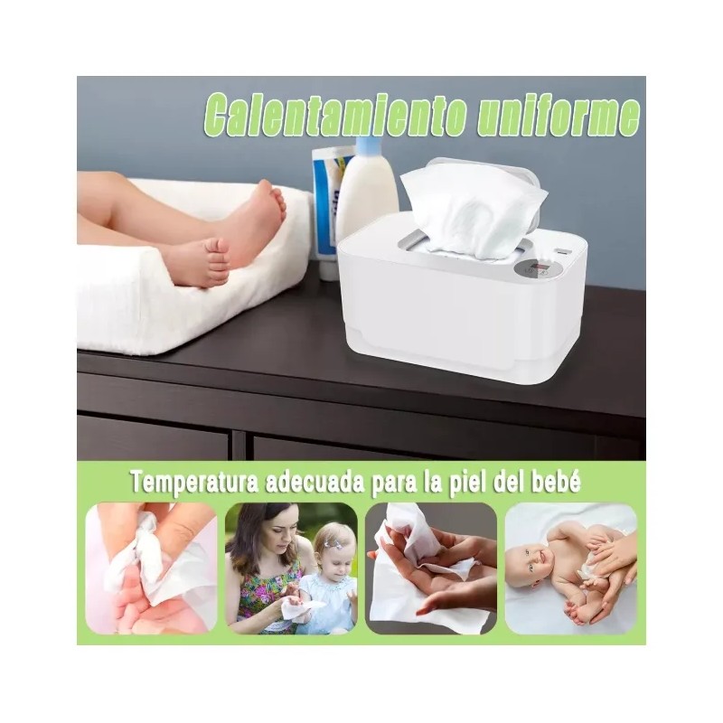 Calentador Portátil De Toallitas Húmedas Usb Para Bebés 10w